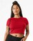 BELLA CANVAS Women’s Micro Rib Baby Tee for Casual Wear & Modern Layering Style